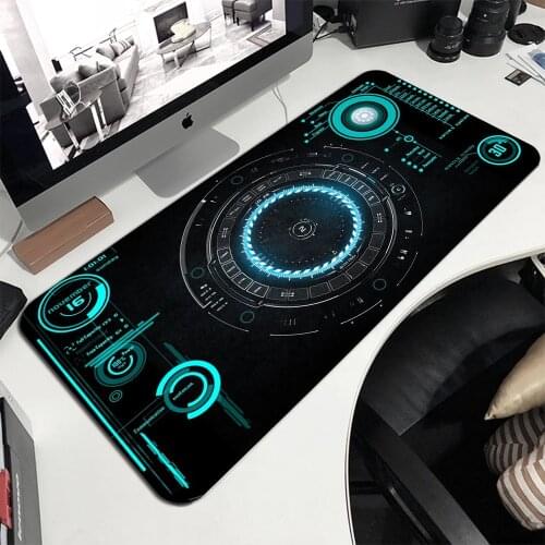 MRGLZY Iron Man Jarvis Multi-size Gaming Mouse Pad Carpet Laptop Accessories Best Seller Mouse Pads Gamer Accessories