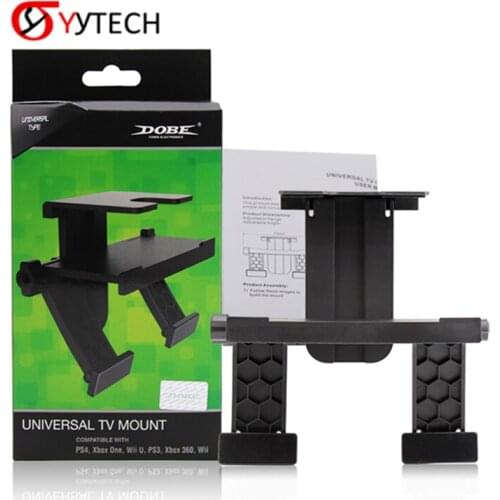 SYYTECH TYX-530 Flexible TV Monitor Mounting Clip Mount Stand Holder Bracket For X box One S X Game Accessories