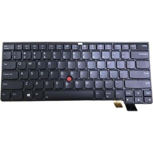 New Original US English Backlit Keyboard Black for Lenovo Thinkpad T470s 13 Gen 2 Backlight Teclado 01EN723 01EN682 SN20L82088