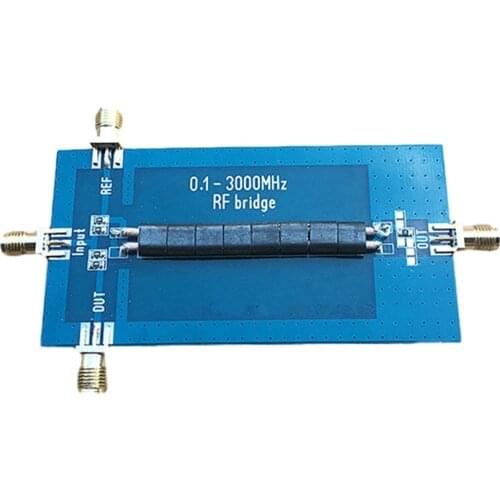 Standing Wave Ratio Bridge Antenna Analyzer SWR Reflection Bridge Practical 0.1-3000MHz RF SWR Bridge