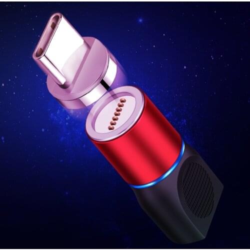 Magnetic Adapter Type-C Micro USB Lighting Adapter Converter Connector Support Charging Data Transfer for Xiaomi iPhone Samsung