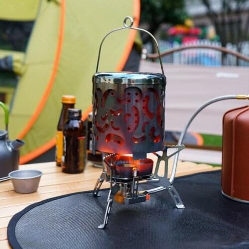Mini Heater Cover, Portable Heating Stove Multipurpose Heating Cover Warmer Stove for Camping BBQ Travel