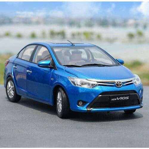 1/18 Alloy Die-casting Simulation Car Model Original Factory FAW Toyota Vios Adult Collection Children Gifts Decoration Display