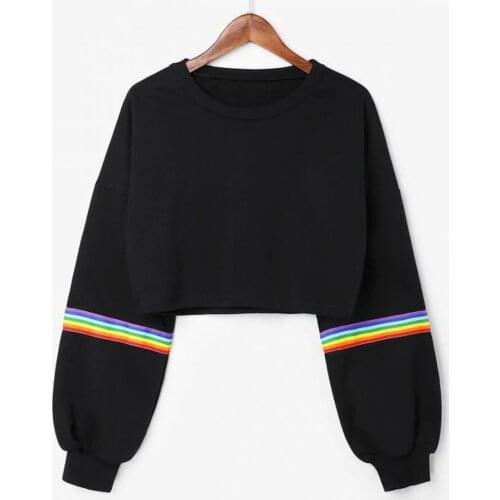 2020 New Social Harajuku hoodies For Girls Solid Color Tops women clothes sweatshirt Long-sleeved spring Velvet oversized hoodie