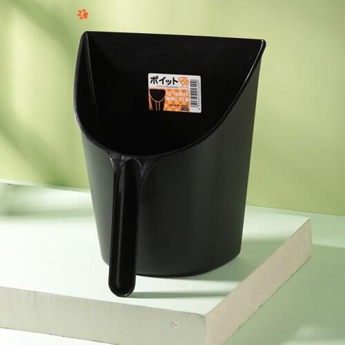 Stand-Able Dustpan , Trash Pocket With Handle, Recumbent Shovel Bucket Easy Cleaning Tool