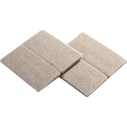 Cushion Felt Pads for Table Chair Sofa Legs Felt Desk Pad Protector Felt Furniture Pads Abrasion about 84 x 42mm