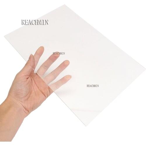 Transparent Plexiglass Clear Acrylic Perspex Sheet Plastic Transparent Board Perspex Panel glass polymethyl methacrylate 1 2 3mm