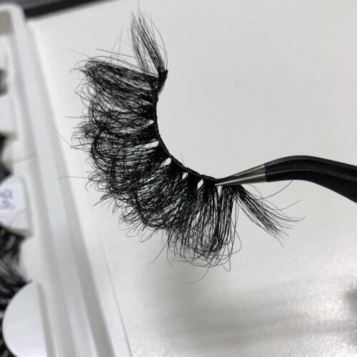 Buzzme Fluffy 3D Mink Lashes Makeup Dramatic 25mm Long Natural Eyelashes Extension Maquillaje Eye Lash