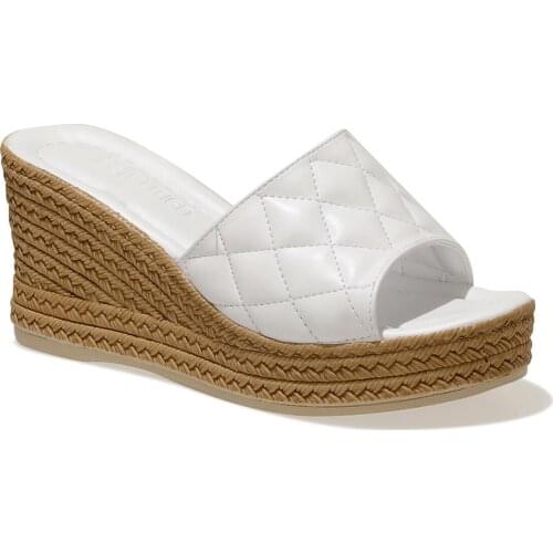 Wedges shoes womens slippers womens luxury open Peep toe summer shoes black slippers women slides wedge sandals