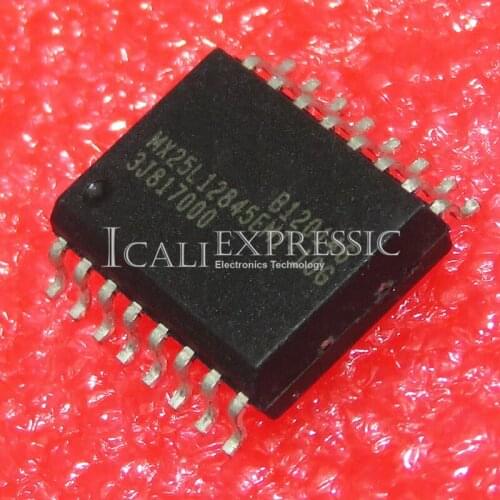 1PCS MX25L12845EMI-10G MX25L12845EMI MX25L12845 MX25L25635FMI-10G MX25L25635FMI MX25L25635 SOP-16 In Stock