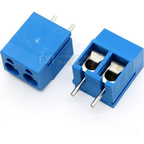 10PCS/LOT KF300-5.0-2P KF300-2P 250V 16A Screw 2Pin 5.0mm Straight Pin PCB Screw Block 14-22A WG