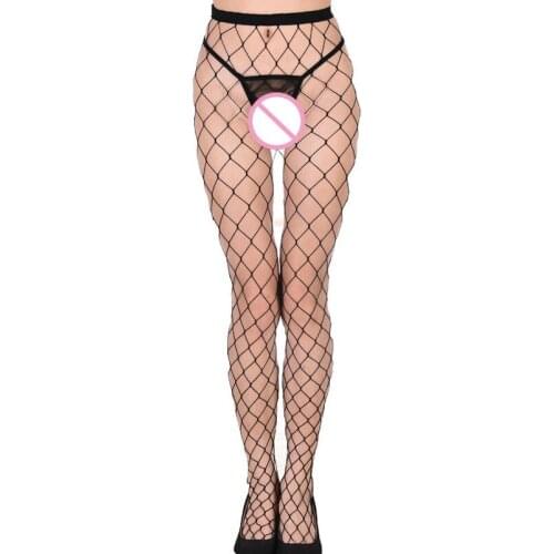 10 Pcs Sexy Fishnet Stockings Black Calze A Rete Lingerie Elastic Transparent Vrouw Kousen Female Thin Net Nylon Pantyhose Women