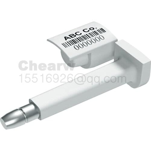 10piece high securities bolt seals security container safety unsustainable lock disposable guard tag barcode laser custom