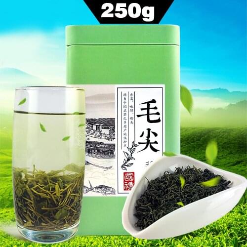 2021 6A Xinyang Maojian Green Chinese Tea Gift Packing, High Quality Mao Jian Tea 250g
