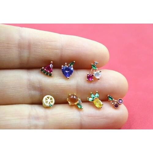 50pcs Body Piercing -Thin Bar CZ 20G Earring Ear Helix Bar Lobe Cartilage Tragus Diath Rings NEW 20G Gold/Sliver NEW