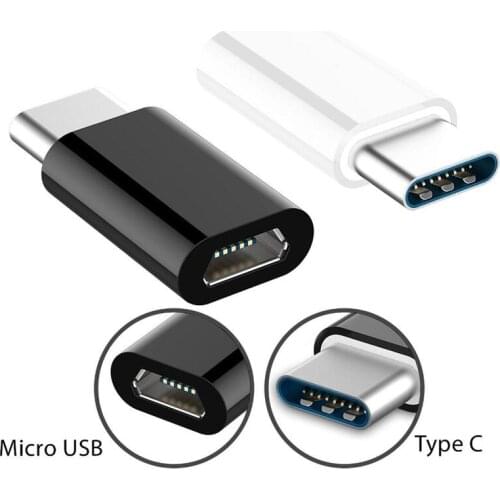 2000pcs/lot Micro usb Female to Type C Type-C Male Adapter Converter cable Accessory Bundles For Letv for nokia for xiaomi