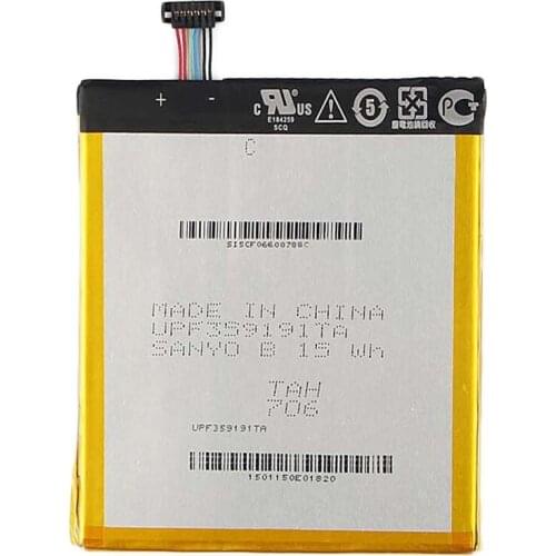 5pcs/lot Li-polymer Battery For ASUS Fone Pad 7 ME375C FE375 FE375CXG K019 C11P1402 3910mAh Stable Tab Replacement Battery