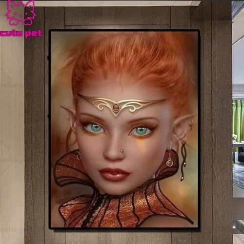 Diamond painting new arrival ELF 5d diy handmade embroidery cross stitch full square/round drill rhinestone mosaic home decor