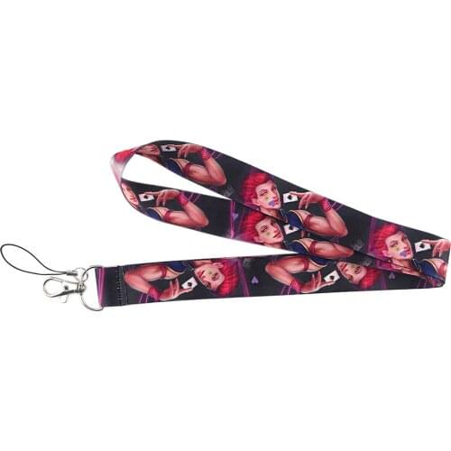 Ransitute R1296 Hunter Cartoon Icons Style Anime Lovers Key Chain Lanyard Neck Strap For USB Badge Holder DIY Hang Rope