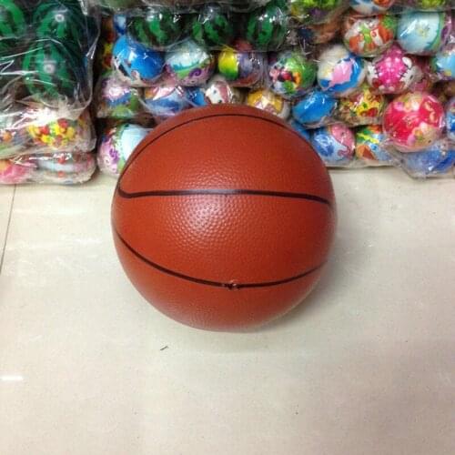 Children Game Basketball Kindergarten Training Toys Kids Soft 16cm Body Coordination Baby Inflatable Rubber Basketball