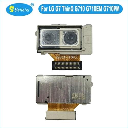 For LG G7 ThinQ G710 G710EM G710PM G710VMP G710TM G710N G710VM Back Main Rear Front Camera Flex Cable Replacements Back Camera