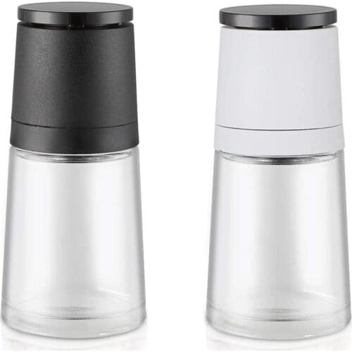 Salt and Pepper Grinder with Adjustable Ceramic Grinder, Chilli Grinder and Spice Grinder (Set Of 2)