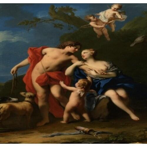 Custom mural 3D Cupids kiss mural European oil painting porch background wallpaper human figure art wallpaper mural