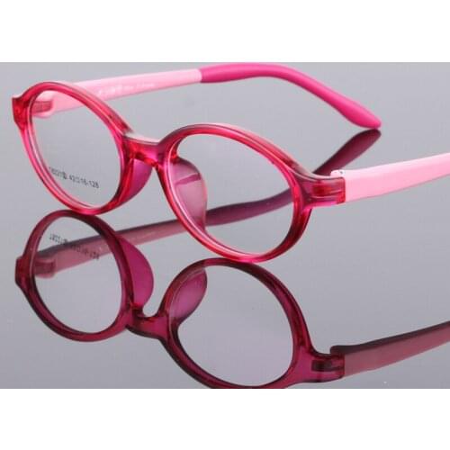 TR90 Trumpet Glasses Boy Girl Eyeglasses Lightweight Flexible Eyewear Frame Children Prescription Glasses frame 8221