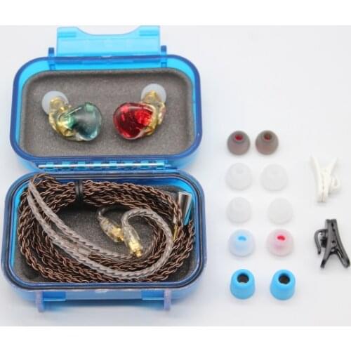 Diy earphone mmcx pluggable HIFI bass