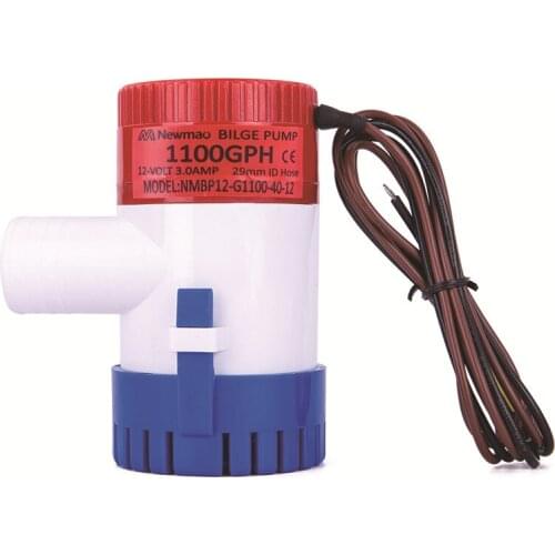Yacht accessories 12V 24V submersible pump 1100GPH DC bilge pump marine accessories