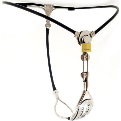 Female Chastity Belt Underwear Cbt BDSM Bondage Metal Silicone Chastity Device Adult Game Cosplay Sex Toys For Woman