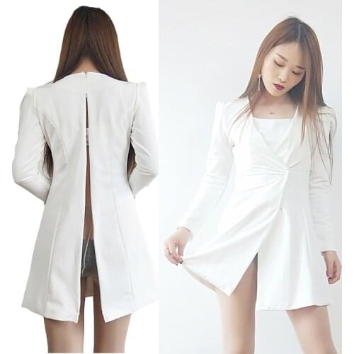 Uniform Office Sexy Lady Suit V collar Cosplay Teacher Seductress Exhibitionist Doggy Sex Dress Sexy Women Dress Sexual Outdoor2