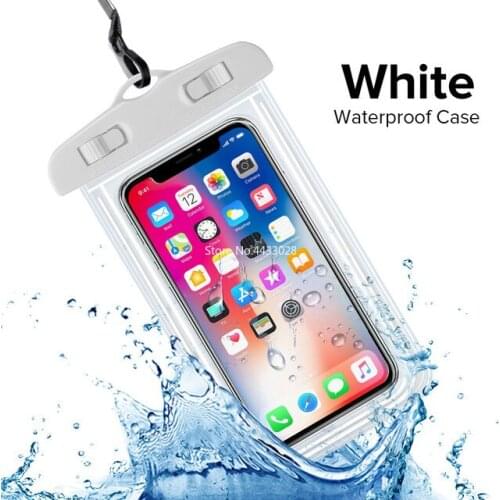 IP68 Universal Waterproof Phone Case Bag For Wiko View 6.5 Inch Below Water Proof Bag Mobile Cover For Wiko Sunny Jerry Y81 Y62