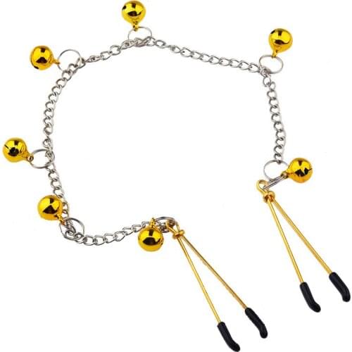 Nipple Clamps Sex Toys Female Clip SM Clip Bell Breast Clip Fungus Clip