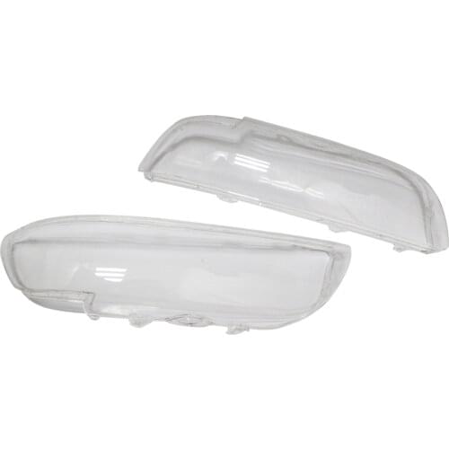 2x Right and Left Headlight Lens Cover Compatible Fit for BMW 518 523 525 528 530 Easy to Install