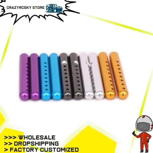 4PCS Aluminum Front/Rear Body Posts/Body Mounts For Rc Hobby Model Car 1/18 Wltoys A959 A969 A979 K929 Fix Mount Hopup Parts