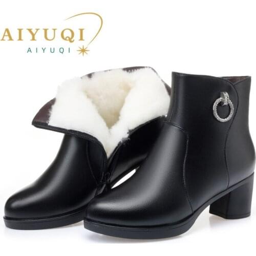 Женские зимние сапоги AIYUQI China At AliExpress