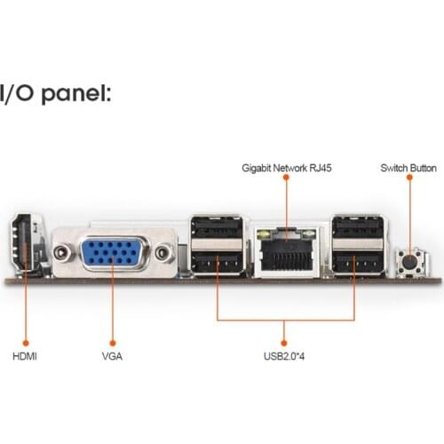 BTC-S37 Mining Machine Motherboard 8 PCIE 16X Graph Card SODIMM DDR3 SATA3.0