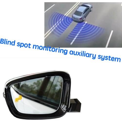 Car BSD BSM BSA Blind Area Spot Warning Drive Mirror Rear Radar Detection System For BMW 6 GT G32 2017~2019