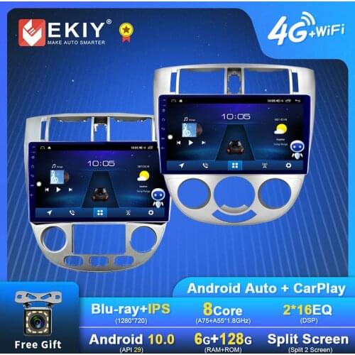 EKIY Android 9.0 Car Radio For BUICK Excelle HRV Chevrolet Lacetti J200 2004-2013 Stereo Multimedia Player GPS Navi Head Unit FM