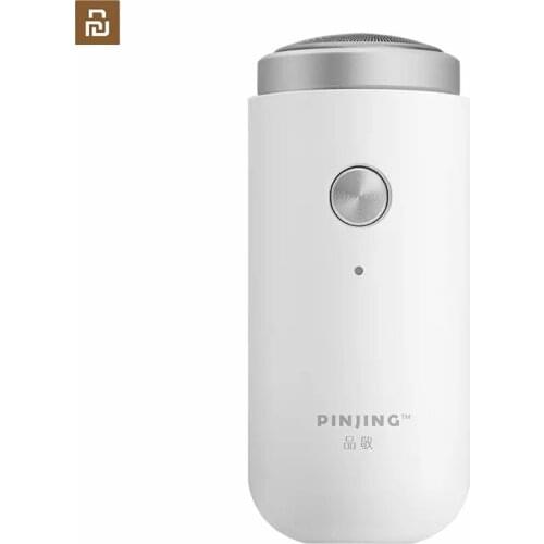 Youpin Pinjing Mini Electric Shaver for Men Electric Razor USB Rechargeable Portable Beard Trimmer Washable Dry Shaver