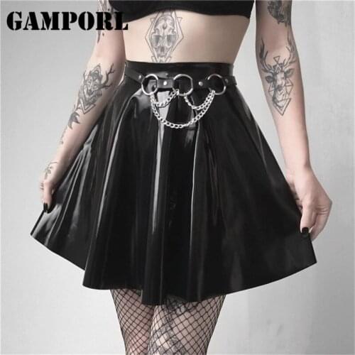 GAMPORL Leather Body Bondage Harness Belts For Women Sexy Lingerie Fetish Gothic Waitstband Chain Belt Leg Harness Garter Straps