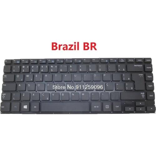 Laptop Keyboard For Samsung 530U4B 530U4A 530U4C Brazil BR Canada CA France FR Chinese CN Arabia AR Belgium BE