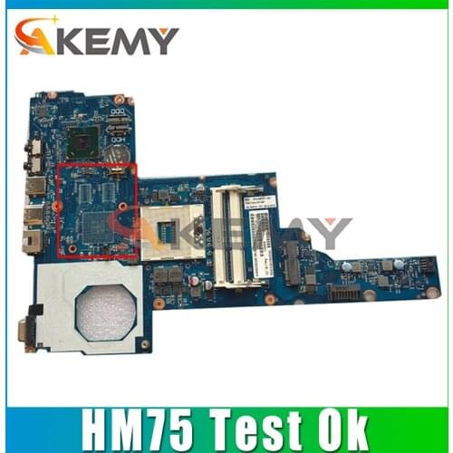 Akemy Laptop Motherboard For HP 2000 450 Main Board 685107-001 685107-501 PGA989 HM75 J8F Test Ok Fast Ship