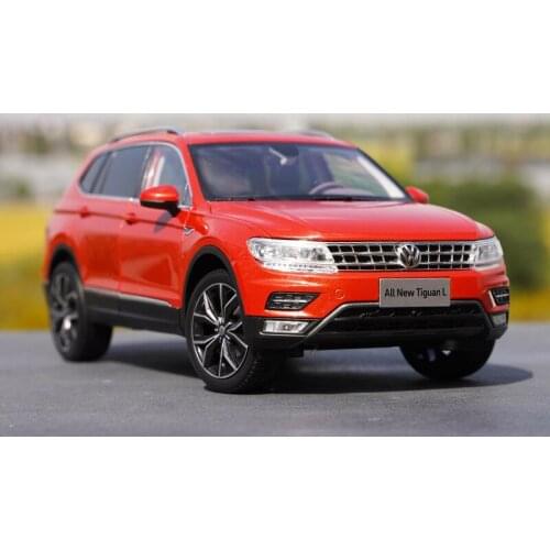 1/18 Alloy Die-casting Simulation Car Model SAIC Volkswagen New Tiguan L Adult Collection Holiday Gift Decoration Display