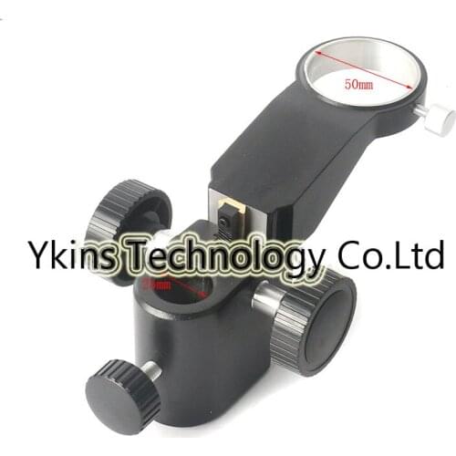 New 50mm Diameter Adjustable Stereo Microscope Stand Holder Articulating Arm Bracket Microscope Gear Accessories Free Shipping