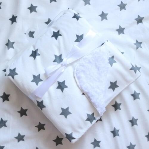 Newborn Baby Blanket Thicken Double Layers Coral Fleece Swaddle Envelope Cover Blankets For Infant Bebe Stroller Wrap Bedding