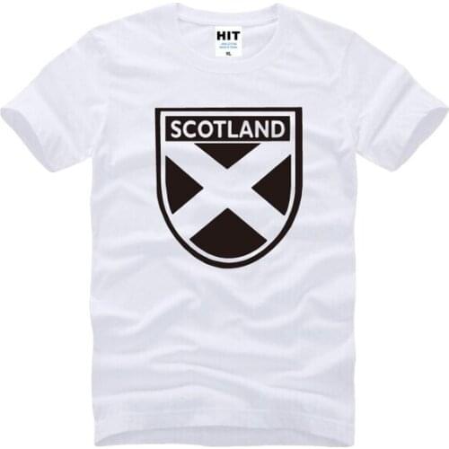 The Worlds Style Scottish Flag Scotland Casual Short Sleeves Tees High Quality Comfortable Fashion Cotton T-Shirts Tops