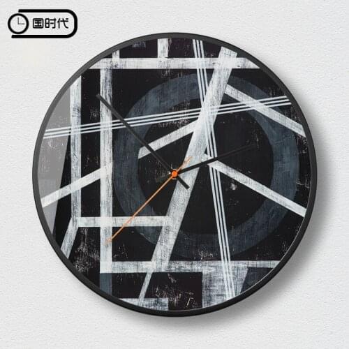 Modern Abstract Clock Wall Arti Hanging Nordic Clock Wall Simple Fashion Office Bedroom Reloj De Pared Home Decoration AA50ZB