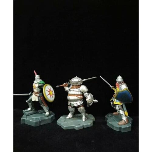 Dark Soul Oscar Solaire Figure Black Knight Solaire of Astora Dark Souls PVC Action Figure Collectible Toy